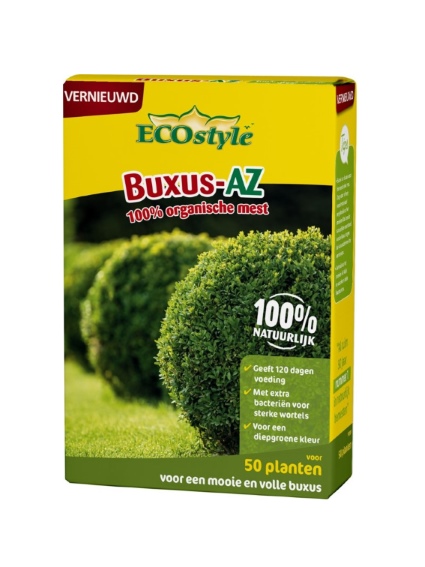 Ecostyle Buxus AZ Meststof 1.6kg voor 50 planten